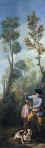 Chasseur chargeant son fusil - Francisco de Goya